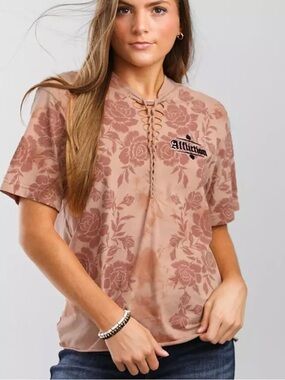 Affliction Praise Wings Top